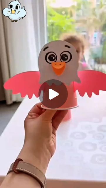 Itsy Bitsy Artsy I Art & Craft I Creative DIY on Instagram: "DIY a Flying Bird Toy ✨✂️ Easy and quick to make this toy with paper cup. Have a good time with your children playing with this fun Toy. 
.
.
No copyright infringement intended. All credit goes to original creator (owner of this video - unknown).
.
.
.
.
📌 Follow me for more:
➡️ @itsy_bitsy_23
➡️ @itsy_bitsy_23
➡️ @itsy_bitsy_23
.
.
.
.
#funcraftskids #familyactivities #holidayscrafts #holidaysfun #creativity #parentchildcraft #parentchildfuntime #reels #explore #explorpage #funtoy #handmadetoys #creativecraft #fundiy #tutorial #creativity #craftbirds #funwithkids #craftykids #craftyideas #kidscrafts #parentchildhandmade #papercupcrafts #kindergartenactivities #kidsplaytime #creativeplayideas #CreativePlay #artandcraft #Crafting Bird Crafts For Toddlers, Funny Crafts For Kids, Paper Cup Crafts, Toddler Hacks, Fly Craft, 23 September, Holiday Crafts For Kids, Cup Crafts, Flying Birds