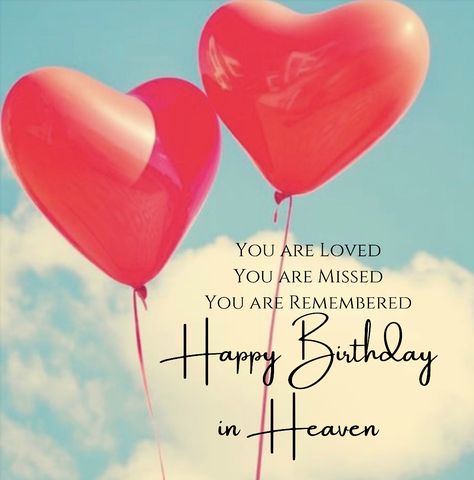 Heaven Birthday, Birthday In Heaven Quotes, Birthday Wishes In Heaven, Happy Heavenly Birthday, Happy Birthday In Heaven, Mom In Heaven, Birthday In Heaven, Happy Birthday Celebration, Happy Birthday Wishes Cards