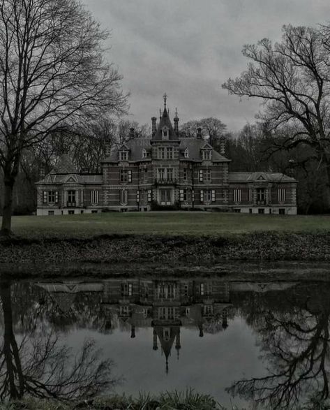 Dark Mansion, Gothic Manor, Victorian Castle, Mansion Aesthetic, Castle Exterior, Gothic Mansion, Mansion Exterior, Dark Castle, Gothic Castle