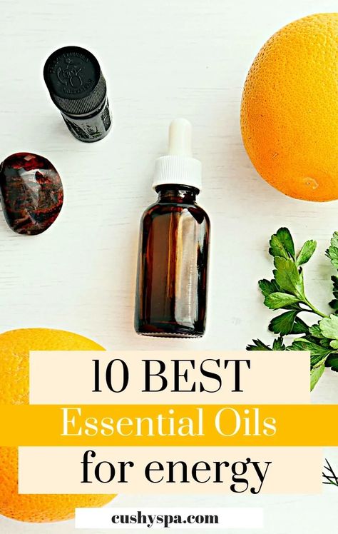 Essential Oils For Energy, Essential Oils Energy, Oils For Energy, Essential Oil Beauty, Essential Oils For Pain, Paper Crafts Ideas, Essential Oils Guide, Healing Oils, Essential Oil Diffuser Blends