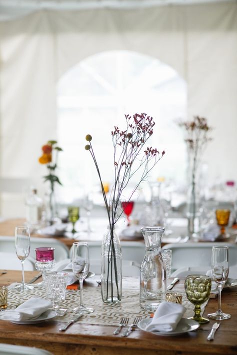 Jar centerpiece wedding