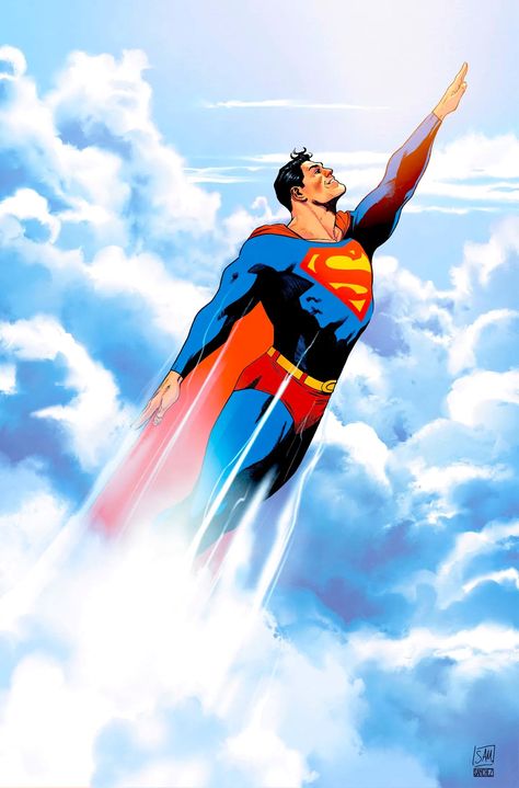 Superman Comic Art, Superman Artwork, Superman Wallpaper, Superman Clark Kent, Dc Superman, Superman Family, Kal El, Superman Art, Superman Man Of Steel