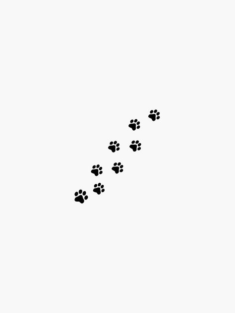 Cartoon Paw Print, Dog Paw Prints Drawing, Dog Paw Doodle, Paw Prints Drawing, Dog Paws Drawing, Puppy Prints Tattoo, Cat Paws Drawing, Paw Print Doodle, Paw Doodle