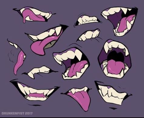 Mouth Expressions, Mouth Drawing, Drawing Expressions, Poses References, Art Tutorials Drawing, Character Design References, Drawing Base, Drawing Poses, Drawing Reference Poses