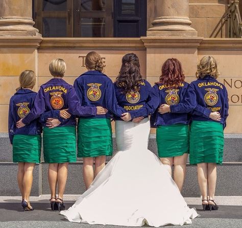 FFA jacket pic Ffa Jacket Display, Ffa Officer Pictures, Ffa Jacket, Country Western Wedding, Letterman Jackets, Agriculture Education, Wedding 2025, Ffa, Wedding Vibes