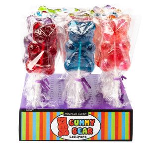 Gourmet Lollipops, Lollipop Display, Bday Vibes, Haribo Candy, Banana Candy, Bulk Candy Store, Individually Wrapped Candy, Disney Christmas Tree, Sugar Bears