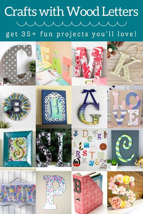 Create personalized wooden gifts with customized letters, a meaningful and eco-friendly way to express emotions, perfect for birthdays, weddings, and special occasions.. #Fonts #Fontsalphabet Diy Letter Decor Initials, Wooden Letter Decoration Ideas, Wooden Letter Painting Ideas, Letter Painting Ideas, Letter Decoration Ideas, Appreciation Crafts, Diy Wooden Letters, Wood Letter Crafts, Wood Letters Decorated