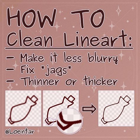 @loentar on Instagram: “🎨 How to clean lineart in 🖌Krita ✨ Here is a small tutorial on how you can fix different artifacts mainly after applying the transform…” Line Art Tutorial, Clean Lineart, Krita Tutorial, Anime Lineart, Artist Journal, Digital Painting Tutorials, Anatomy Drawing, Art Tutorial, Cool Art Drawings