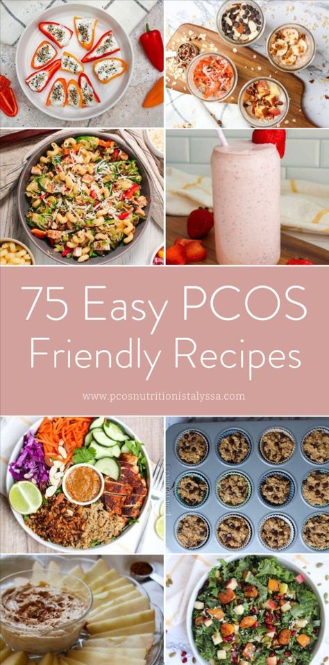 Explore our blog for 75 healthy recipes that fit perfectly into a PCOS meal plan. Our selection of PCOS food includes low glycemic and balanced meals, carefully chosen by a PCOS dietitian. These recipes don't require gluten-free or dairy-free adjustments, making them accessible to all. 1200 Calorie Diet Meal Plans, Stomach Fat Burning Foods, Low Glycemic Diet, Low Glycemic Foods, Resep Diet, Healthy Hormones, Healthy Recipes For Diabetics, Health Dinner Recipes, Balanced Meals