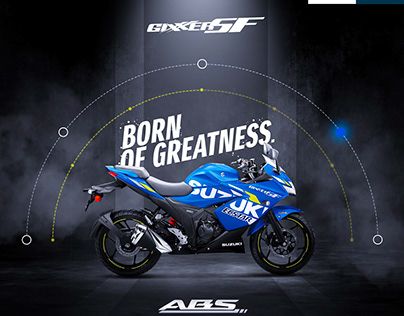 Bike Advertising Design, Motorcycle Social Media Design, Bike Creative Ads, Bike Poster Design, Franchise Design, Bike Ads, Motorcycle Poster, Electric Scooter Design, Motorcycle Ads