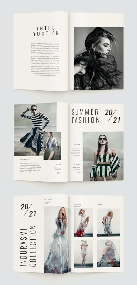 Fashion Look Book Layout Design, Lookbook Editorial Design, Fashion Glossary Book, Look Book Ideas Layout, Fashion Page Design, Lookbook Template Fashion, Fashion Design Layout Portfolio, Lookbook Design Layout Catalog, Fashion Portfolio Layout Templates