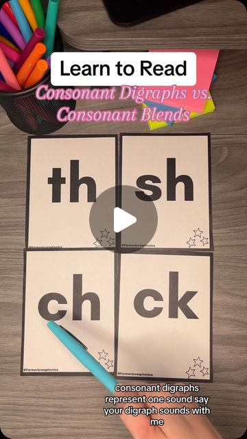 Sound Cards Phonics, Blending Phonics Activities, Diagraph Activity, Digraphs Kindergarten, Consonants Blends, Phonics Digraphs, Consonant Blends Activities, Digraph Activities, Consonant Clusters