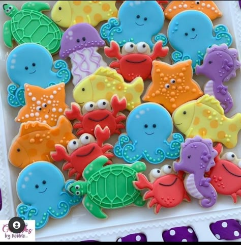 Under The Sea Birthday Boy, Ocean First Birthday Boy, Sea Animal Birthday Cake, Under The Sea First Birthday Party, Under The Sea Boy Birthday Party, Under The Sea Birthday Cookies, Under The Sea First Birthday Boy, Oneder The Sea 1st Birthday Boy, Ocean Animal Birthday Party