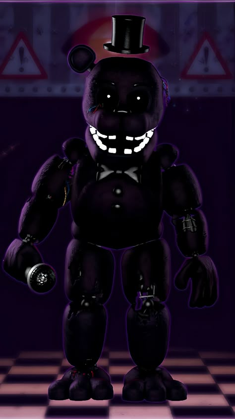 Shadow Freddy Fanart, Freddy Fazbear Wallpaper, Fnaf Shadow Freddy, Creepy Animatronics, Freddy Wallpaper, Fnaf Pictures, Shadow Freddy, Geno Sans, Fnaf Wallpaper