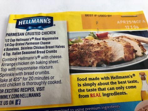 Hellmans Mayonnaise Chicken, Chicken With Hellmans Mayonnaise, Hellmans Parmesan Chicken, Hellmans Chicken, Mayonnaise Chicken Breast, Mayo Parmesan Chicken, Chicken Recipe Keto, Keto Mayo, Hellmans Mayo