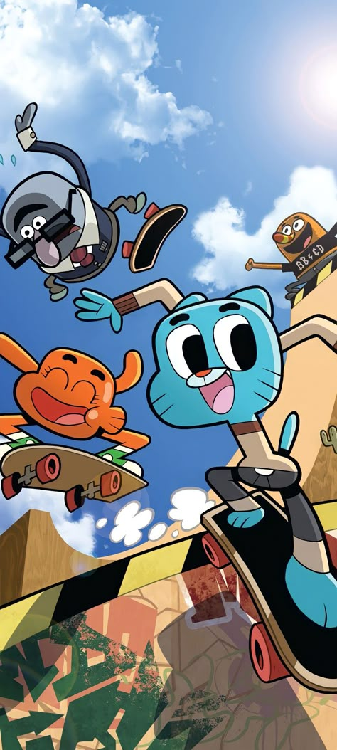 Wallpapers Cartoon, Amazing World Of Gumball, Cool Wallpapers Cartoon, World Of Gumball, The Amazing World Of Gumball, Cool Wallpapers, Cartoon Wallpaper, Cartoon Network, Cartoon Characters