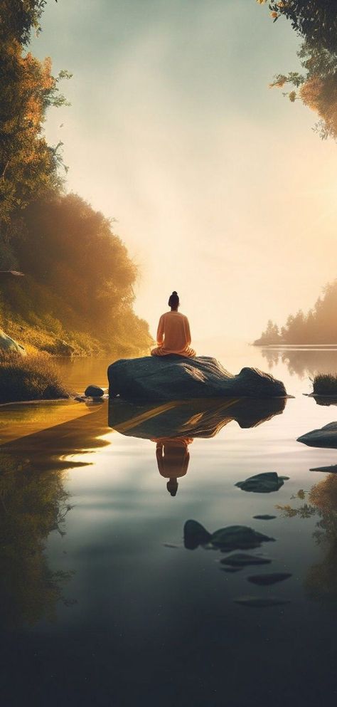 Meditation, Tranquillity, Peaceful, Inner Peace, Lake, Mindfulness, Art prints, Background 768x1536 pixels, digital prints all 4 for download instantly. #Nurturing #Body #Mind #and #of #HealthTips #Pursuit #The #HealthyLiving #Spirit #Wellness #Wellness #FitLife Photo Zen, Meditation Illustration, Yoga Wallpaper, Inner Peace Art, Peaceful Backgrounds, Meditation Art Spirituality, Prints Background, Meditation Pictures, Spiritual Art Soul