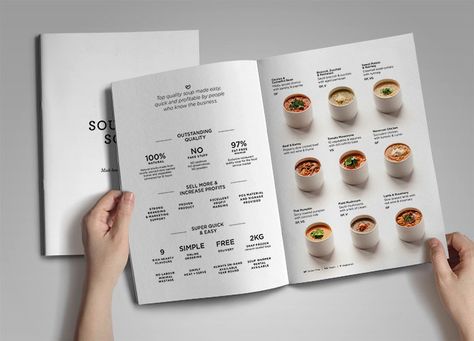 Food Catalog Design Layout, Food Product Catalog Design, Food Product Catalogue, Food Catalogue Design, Brand Brochure Design, Food Brochure Design, Product Brochure Design, Food Catalogue, Food Brochure