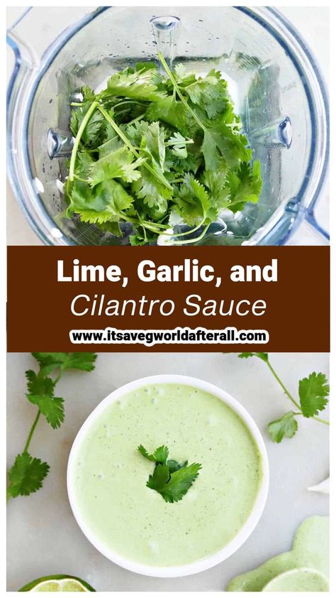 Garlic Lime Sauce, Garlic Cilantro Lime Sauce, Tacos Fish, Cilantro Garlic Sauce, Greek Yogurt Sauce, Fish Taco Sauce, Garlic Sauce Recipe, Cilantro Lime Sauce, Cilantro Sauce