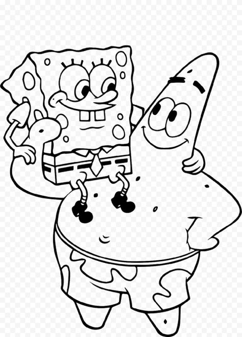 Spongebob Coloring Pages, Papan Tulis Kapur, Spongebob Coloring, Spongebob And Patrick, Spongebob Drawings, Grayscale Coloring Books, Disney Colors, Cartoon Coloring Pages, Grayscale Coloring