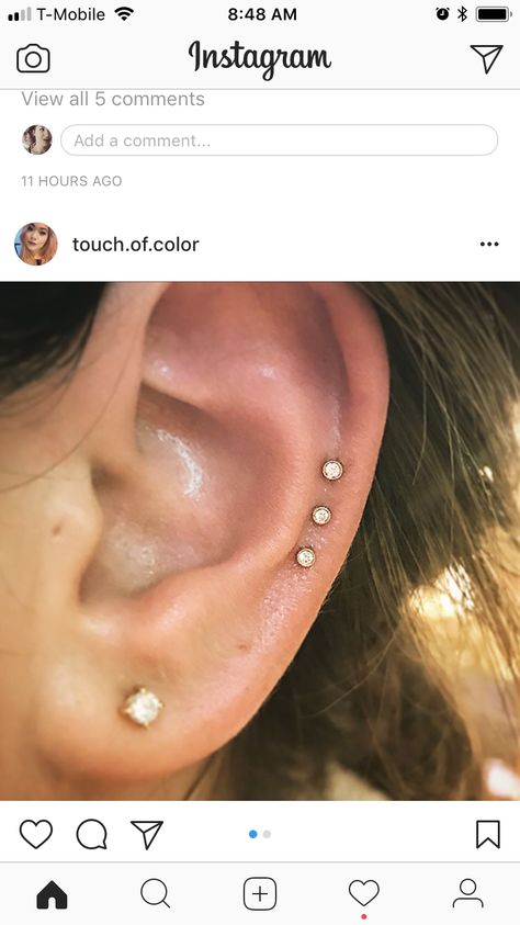 Helix Piercing Placement, Triple Mid Helix Piercing, Ear Piercings Chart Placement, Ear Piercings Placement Ideas, Earring Placement Ideas, Earring Placement, Ear Piercing Placement, Double Forward Helix Piercing, Ear Peircings