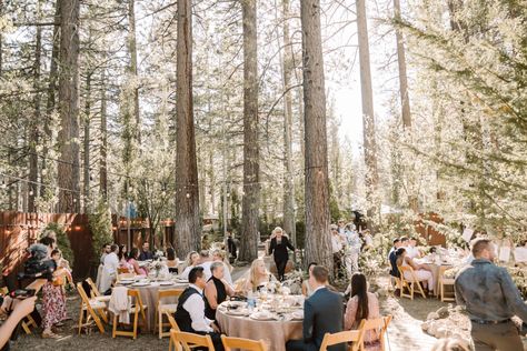 Lake Tahoe Wedding Reception, Emerald Bay Lake Tahoe Elopement, Lake Tahoe Micro Wedding, Lake Tahoe Wedding Summer, Tahoe Camping, Lake Tahoe Wedding Venues, Small Reception, Traveling Family, Celebrating With Friends