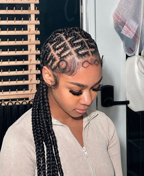 Medusa Braids, Brown Braids, Bday Hair, Hair Edges, Cornrows Braids For Black Women, Boho Knotless Braids, Curls Braids, Boho Knotless, Braids Hairstyles For Black Women