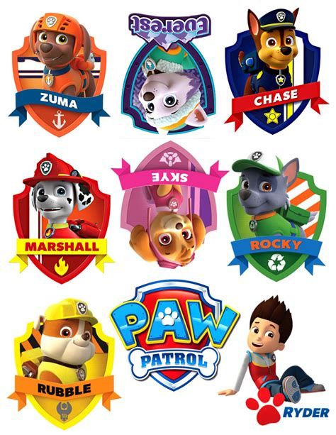 Iron On Sheet Of Paper With Paw Patrol Logo And By Paw Control, Paw Patrol Clipart, Paw Patrol Badge, Paw Patrol Stickers, Imprimibles Paw Patrol, Paw Patrol Printables, Paw Patrol Cupcakes, Paw Patrol Party Ideas, Paw Patrol Birthday Theme