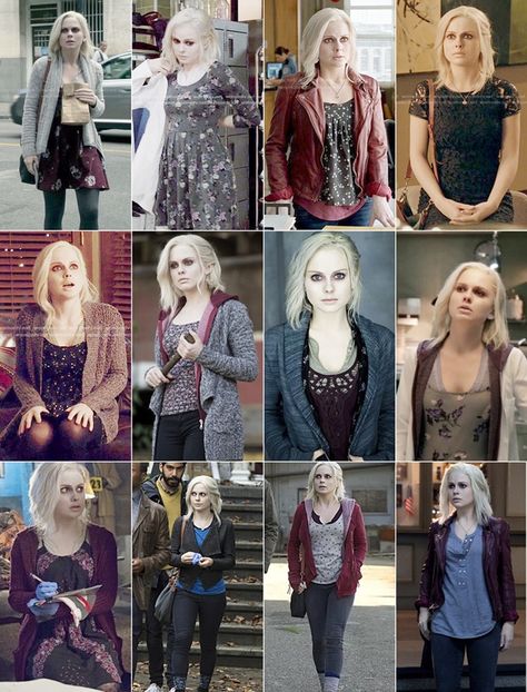 Izombie Liv, Izombie Tv Series, Liv Moore, Zombie Clothes, Rose Mciver, I Zombie, Celebrity Style Guide, Character Fashion, Black Halloween Dress