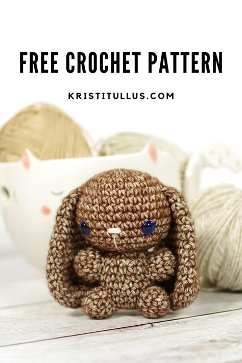 Micro Miniatures, Stuffy Pattern, Crochet Stuffy, Easter Crochet Patterns Free, Crochet Project Free, Crochet Stuffies, Easy Crochet Animals, Micro Crochet, Crochet Plushies