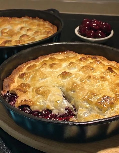 Iron Skillet Blackberry Cobbler Meat Lovers Pizza Casserole, Pizza Casserole Recipe, Blackberry Cobbler Recipe, Meat Lovers Pizza, Fried Recipes, Cobbler Topping, Monthly Menu, Blackberry Cobbler, Pizza Casserole