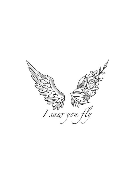 Tattoo Ideas Losing Someone, Infinity Tattoo For Lost Loved Ones, Angel Wing With Date Tattoo, Memorial Tattoo With Signature, In Loving Memory Tattoo Ideas, Tattoo Ideas Female For People That Died, Loved Ones In Heaven Quotes Tattoos, Remembrance Tattoo Ideas Dads, Lost Husband Tattoo