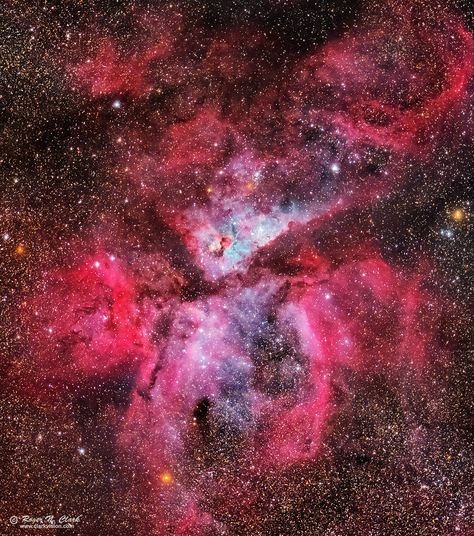 ClarkVision Photograph - The Eta Carinae Nebula, NGC 3372 Eta Carinae Nebula, Eta Carinae, Pink Nebula, Astronomy Nebula, Helix Nebula, Pink Space, Best Colleges, Space Astronomy, Astronomy Pictures