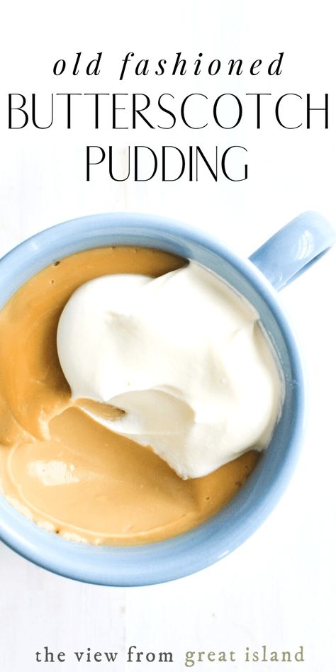 Butterscotch Pudding Recipes, Pudding Recipes Homemade, Pudding Pie, Pudding Shots, Homemade Pudding, Butterscotch Pudding, Pudding Recipes, Eat Dessert, Just Desserts