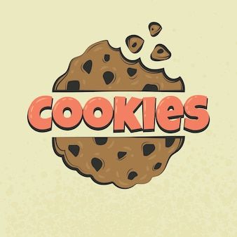 Cookies Vectors & Illustrations for Free Download | Freepik Cookies Logo Ideas, Cookies Logo Design, Cookies Drawing, Cookies Illustration, Cookie Illustration, Cookies Sticker, Cookie Logo, Cookies Logo, Cookie Drawing