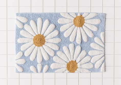 https://www.chatelaine.com/home-decor/cute-bath-mats/?utm_source=nl Tufting Ideas, Tufting Diy, Tissue Paper Art, Cute Bath Mats, Washable Bathroom Rugs, Funky Rugs, Punch Needle Patterns, Punch Needle Embroidery, Free Living