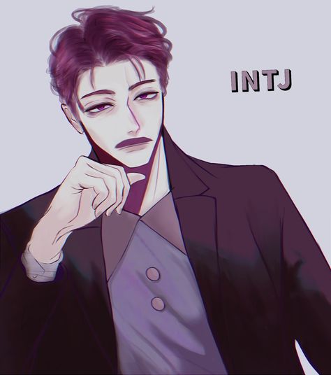 Intj Personality Fanart, Mbti Groups, Intj Fanart, Enfp X Intj, Isfj Personality, Moustaches Men, Mbti Fanart, Mbti Intj, Intj And Infj