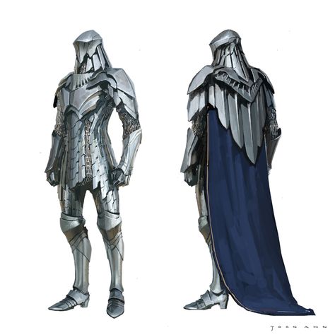 ArtStation - Demacian Knight, Joon Ahn Types Of Armor, Armor Clothing, Concept Art World, Knight Armor, Fantasy Armor, Mark Rothko, Armor Concept, Fantasy Warrior, Arte Fantasy