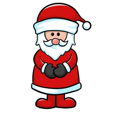 How to draw Santa Claus (easy) Deda Mraz Crtezi, Easy Santa Drawing, Santa Claus Drawing Easy, Make Santa Claus, Draw Santa Claus, Winter Doodles, Santa Drawing, New Year Doodle, Draw Santa