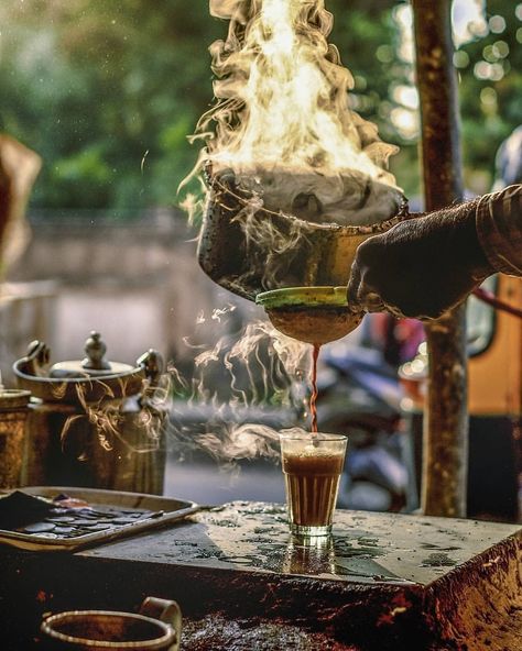 Best comments will Win chance to get featured in our story. Pictures Credi Desi Street Food, Indian Chai, Chai Coffee, Tea Wallpaper, Masala Tea, Indian Tea, India Photography, Spice Tea, Masala Chai