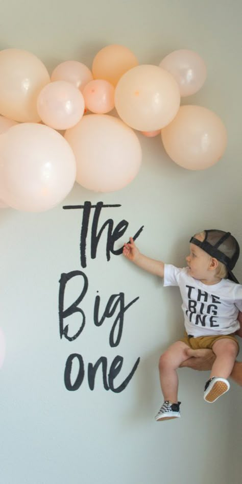 Notorious Big Party, Big One Birthday Party, The Big One Birthday, 1st Birthday Boy Themes, Simple First Birthday, Boys First Birthday Party, Baby First Birthday Themes, One Happy Dude, First Bday Ideas