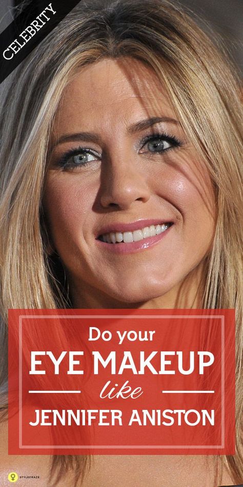 Take a look at the secret behind those innocent eyes of Jennifer Aniston. Jennifer Anniston Make Up, Jennifer Aniston Makeup Tutorial, Jennifer Aniston Makeup, Celebrity Makeup Tutorials, Jennifer Anniston Style, Innocent Eyes, Eye Ideas, Celebrity Skin Care, Jennifer Aniston Hair