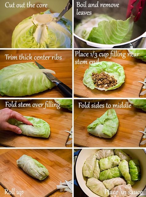 Stuff Cabbage Rolls, Making Cabbage, Stuff Cabbage, Vegan Cabbage Rolls, Vegan Cabbage, Resep Vegan, Cabbage Roll, Stuffed Cabbage, Resep Diet