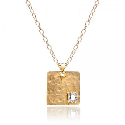 Gold Diamond Square Pendant // J.M. Edwards Jewelry // Cary, NC Gents Pendant, Diamond Pendant For Men, Diamond Pendants Designs, Gold Jewelry Simple Necklace, Cary Nc, Jewellery Sketches, Diamond Jewelry Designs, Gold Jewelry Simple, Jewelry Metal