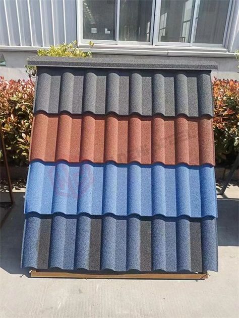 Stone Coated Roofing Tiles Clay Flooring, Aluminum Roofing, Ceramic Roof Tiles, Metal Roof Tiles, Metal Shingles, Home Gate Design, Home Gate, Roofing Tiles, Roof Restoration