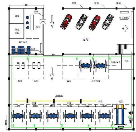 Car Service Station Design, Mechanic Workshop Design, Auto Shop Floor Plan, Automotive Workshop Design, Mechanical Workshop Design, Auto Workshop Design, Auto Repair Shop Design Floor Plan, Mechanic Garage Design, Car Workshop Design Layout