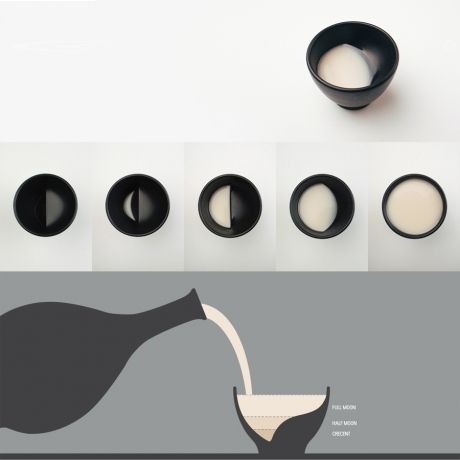 Moon Glass. You'll see phases of the moon as you drink. Hogwarts Candles, Moon Glass, Industrial Design Sketch, Ceramics Pottery Art, Packing Design, Bottle Design, Design Reference, Food Design, Package Design