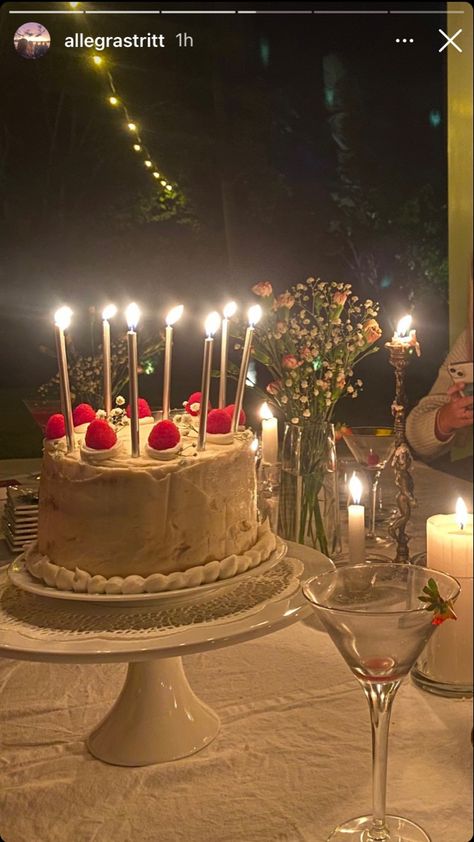 birthday cake inspo white flowers candle dinner Dinner Party Candles Aesthetic, Dinner Party Candles, Romantic Candle Dinner, Lamb Skewers, Birthday Plans, Long Candles, Rich Chocolate Cake, Candlelit Dinner, Cake Inspo