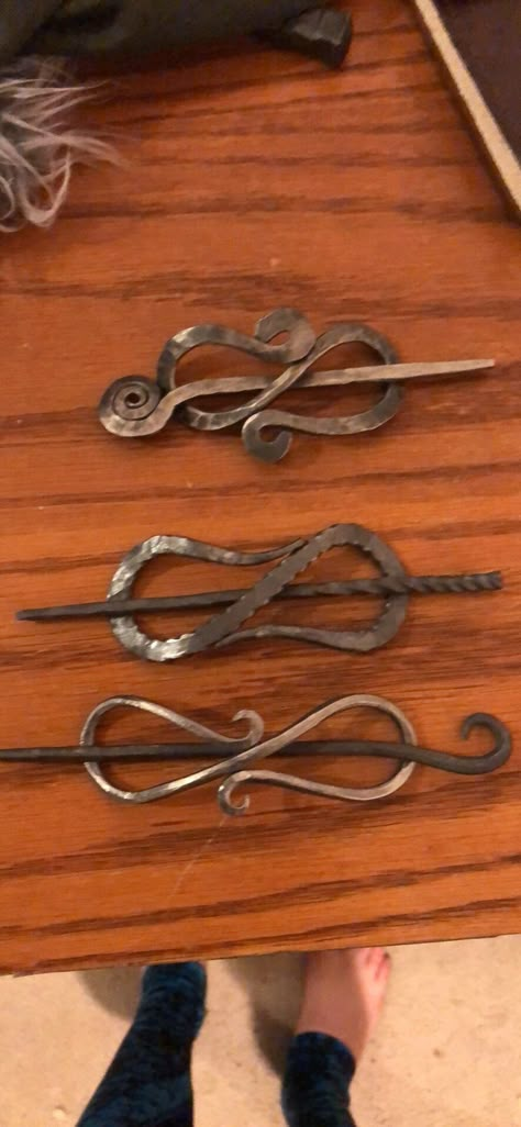 Hand Forged Hair Pin, Forged Hair Pin, Blacksmith Power Hammer, Homemade Forge, Coal Forge, Forged Jewelry, Hand Forged Jewelry, Hand Carved Jewelry, Power Hammer