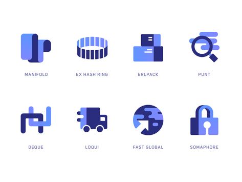 Open Source Project by BINH Icon Inspiration, Icon Set Design, Business Web Design, Graphic Design Assets, Icon Design Inspiration, Flat Design Icons, Gui Design, Open Source Projects, Brand Refresh